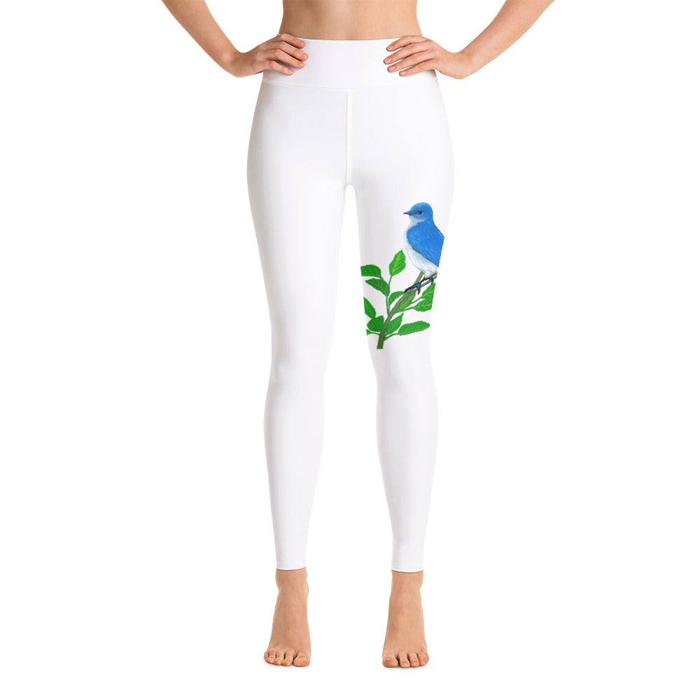 Blue bird Yoga Legging w pocket