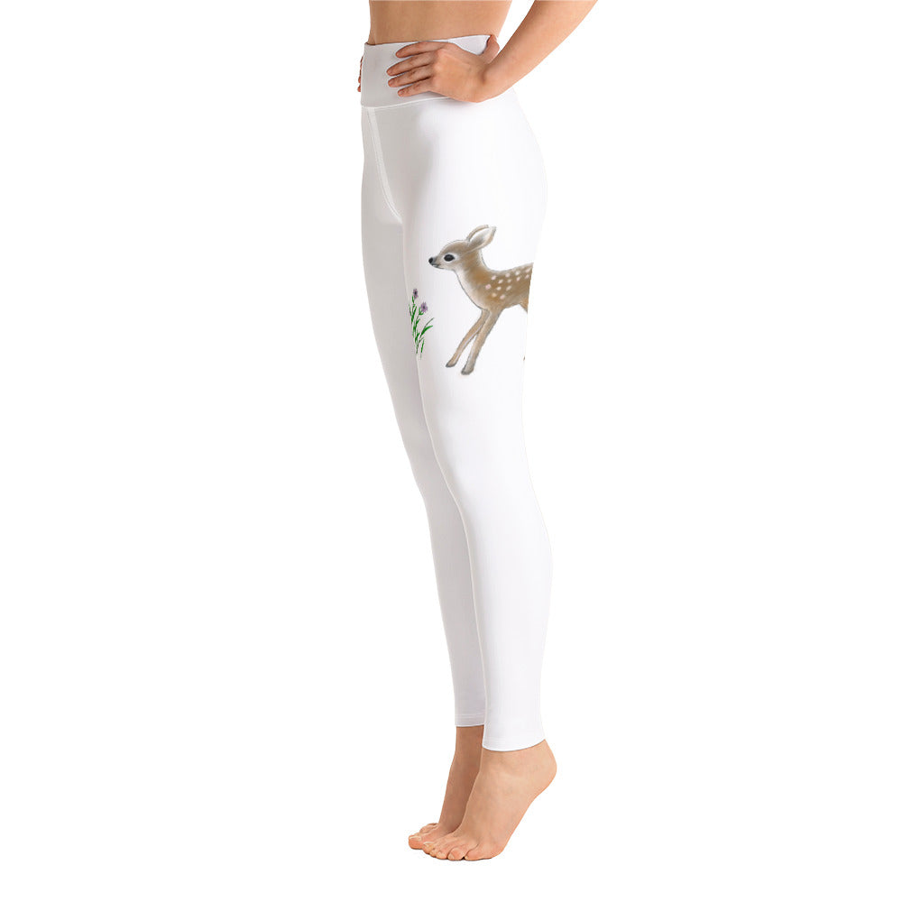 Baby deer Yoga Legging w pocket