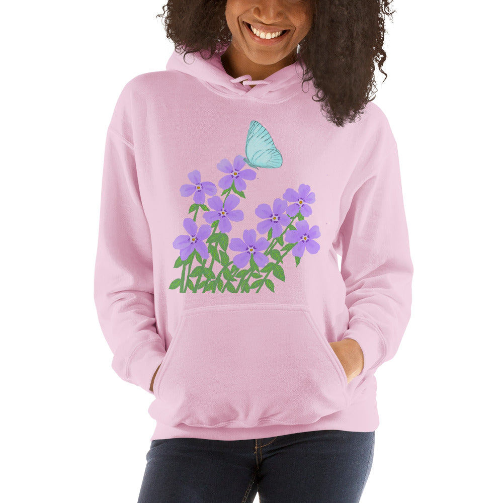Blue Butterfly Hoodie