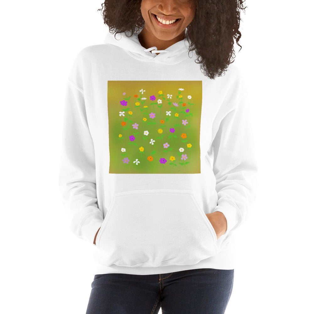 Floral Square Hoodie