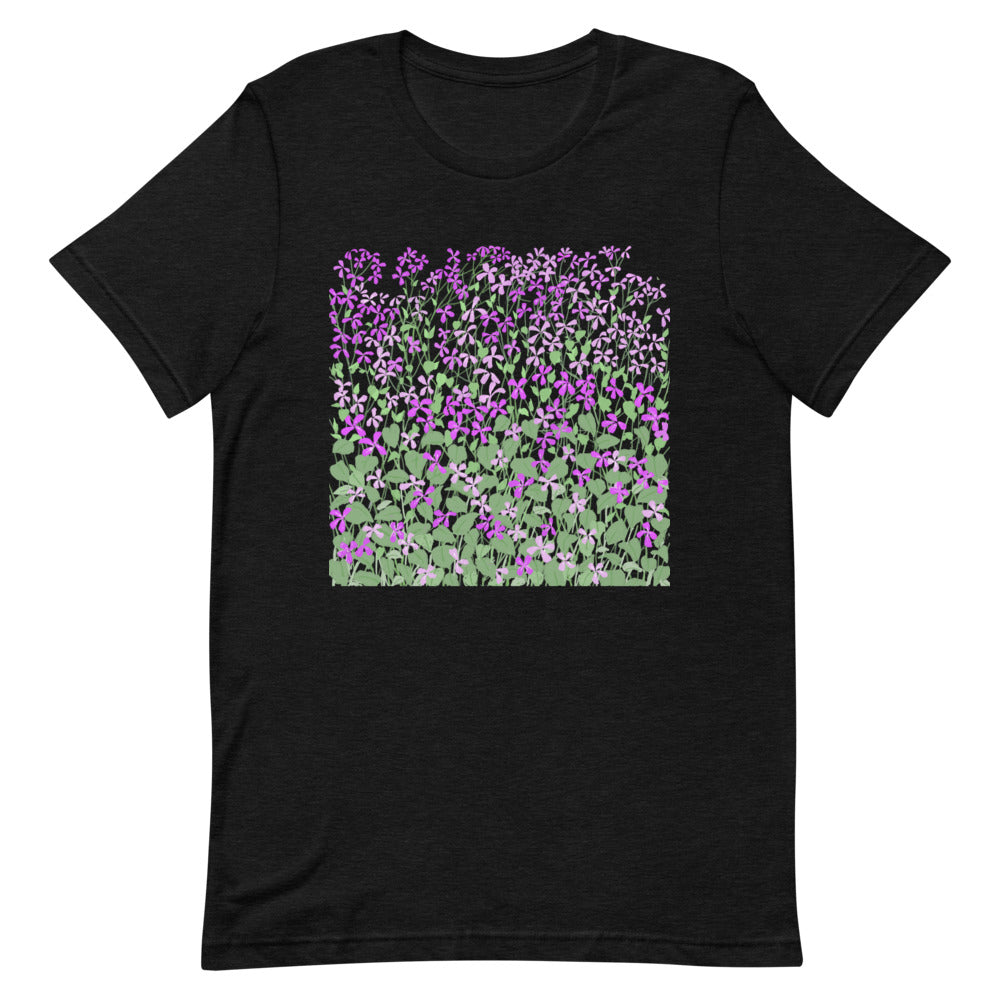 Floral Square T Shirt