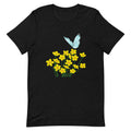 Yellow Flower & Butterfly T Shirt