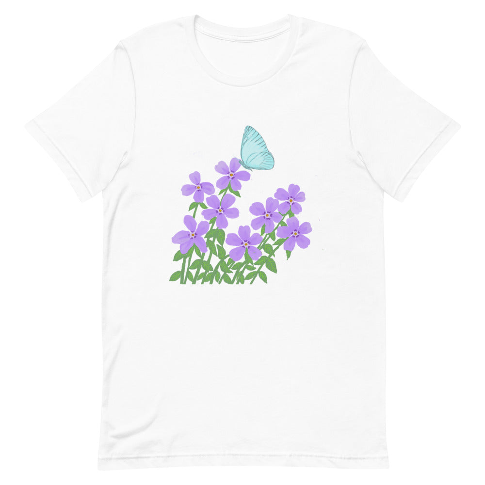 Blue Butterfly T Shirt
